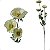 Galho Papoula Com Flores Artificial Premium Kit Com 6 - Imagem 1