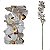 Orquidea Cimbidio Artificial Premium Luxo 90CM - Imagem 1