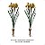 Narciso com Bulbo Artificiail 42CM Kit com 2 - Imagem 4