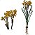 Narciso com Bulbo Artificiail 42CM Kit com 2 - Imagem 1