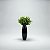Buquê Verde Folhas Silvestres Artificial Planta Jardim 50CM - Imagem 2