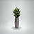 Buquê Verde Folhas de Chá Artificial Planta Jardim 50CM - Imagem 2