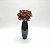 Rosa Metalizada Decor Luxo Artificial 65CM - Imagem 3