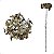 Hortênsia Metalizada Decor Luxo Artificial 65CM - Imagem 7