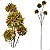 Flor Allium Alium Exótica Artificial Premium Luxo 60CM - Imagem 3