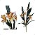 Orquídea Oncidio Oncidium Folhas Artificial Premium Pequena - Imagem 1