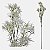 Galho Pick Natal Com Gitter Nevado Flor Artificial Premium - Imagem 1