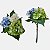 Buquê de Hortensias Pequeno Artificial Premium 3 Flores - Imagem 1