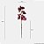 Orquidea Phalaenopsis Vermelha Neve Artificial Glitter - Imagem 5