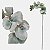 Orquidea Phalaenopsis Frozen Artificial Premium Fantasia - Imagem 2