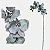 Orquidea Phalaenopsis Frozen Artificial Premium Fantasia - Imagem 1