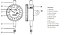 Relógio Comparador 0 a 5mm Milesimal DIGIMESS 121.325 - Imagem 5
