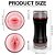 Masturbador Masculino Polaris Vagina e Boca Textura Suave S192 - Imagem 3