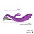 Vibrador PONTO G e Clítoris Demons S018 ROXO - Imagem 3