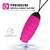 (S069) Vibrador Baby Bee com Controle Remoto - Pink - Imagem 3