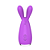 (S081) Vibrador Coelho Reba com LED - Roxo - Imagem 1