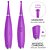 (S101) Vibrador Sparkle Multifuncional Facilitador de Squirting- Roxo - Imagem 2