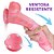 (D2002L) Prótese Silicone com Ventosa Martin G - Rosa - 24cm - Imagem 5