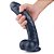 (D2002P) Prótese Silicone com Ventosa Martin P - Preto - 19cm - Imagem 2