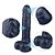 (D2002P) Prótese Silicone com Ventosa Martin P - Preto - 19cm - Imagem 5