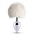 Plug Anal com Rabo de Coelho A02 Branco - Imagem 1