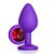 Plug Anal de Silicone A03 Vermelho - Imagem 8