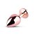 Plug Anal Metal Rose A06 Colorido - Imagem 3