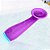 S089-VIBRADOR SUNFLOWER COM CERDAS VIBRATÓRIA-ROXO - Imagem 2