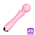 (AV014A) Vibrador Varinha Mágica Massageadora - Rosa - Imagem 1