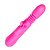 (ZD004) Vibrador Vai e Vem com Aquecimento e Estimulador de Clitóris - Rosa - Imagem 2