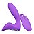 (QL002) Estimulador de Próstata Vibratório com Controle - Roxo - Imagem 1