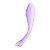 (TD018B) Vibrador Dobrável com Aplicativo - Lilás - Imagem 5