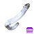 (FZ02) Dildo de Vidro Liso com Curva - Imagem 1
