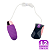 (8123NA) Bullet Pulsador Vibratório Recarregável - Roxo - Xuanai - Imagem 1