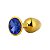 (RY004) Plug Anal de Metal Gold Redondo - Tamanho P - Imagem 5