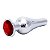 (RY053) Plug Anal de Metal Pontudo - Tamanho G - Imagem 2
