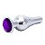 (RY051) Plug Anal de Metal Pontudo - Tamanho M - Imagem 3