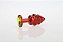 Plug Anal Metal Vermelho Aspiral P RY-025C - Imagem 3