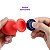 (RY067B) Plug Anal Silicone Redondo - Vermelho - Tamanho P - Imagem 7