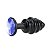 (RY025D) Plug Anal de Metal Preto em Espiral - P - Imagem 5