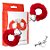 (5268-VERMELHO) Algema Metal com Pelúcia - Vermelho - Imagem 2