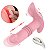 LB6015- VIBRADOR COM ESTIMULDOR DE CLITÓRIS E MOVIMENTO DE VEM E VAI - Imagem 1