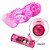 (LB6010-ROSA) Anel Peniano com Vibrador e Estimulador para Clitóris e Ânus - Rosa - Imagem 6