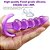 (LB6030)PLUG ANALESCALONADO  EM SILICONE - Imagem 9