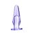(LB6029) Plug Anal de Silicone Dedeira - Roxo - Imagem 1