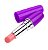 (LB6001) Batom Massageador Vibratório - À Pilha - Roxo - Imagem 2