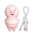 (LB6018) Porquinho Vibrador e Estimulador de Clitóris - Recarregável - Imagem 1
