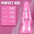YGB60-DILDO WOLF- BRANCO E ROXO - Imagem 4