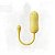(LBW5026) Vibrador Bullet Piu Piu Libo via Aplicativo Pub - Amarelo - Imagem 9