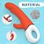 (LB6048) Vibrador Spray com Estimulador de Clitóris - Verde Claro - Imagem 6